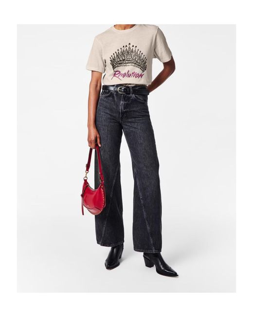 Isabel Marant White Zewel T-Shirt