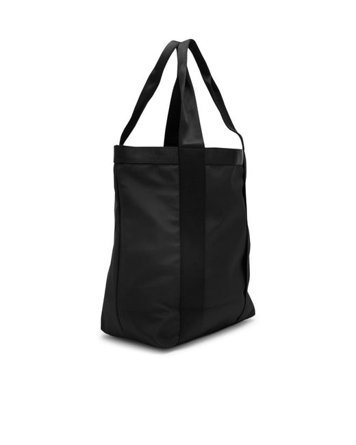 Ganni Black Solid-Color Handbag