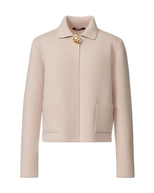 Fabiana Filippi Natural Nugget Detailed Jacket