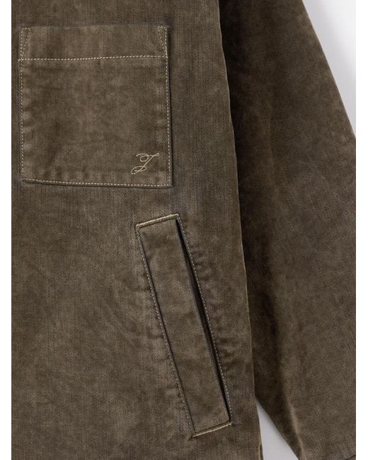 Jacquemus Gray The Boulanger Long-Sleeve Shirt for men