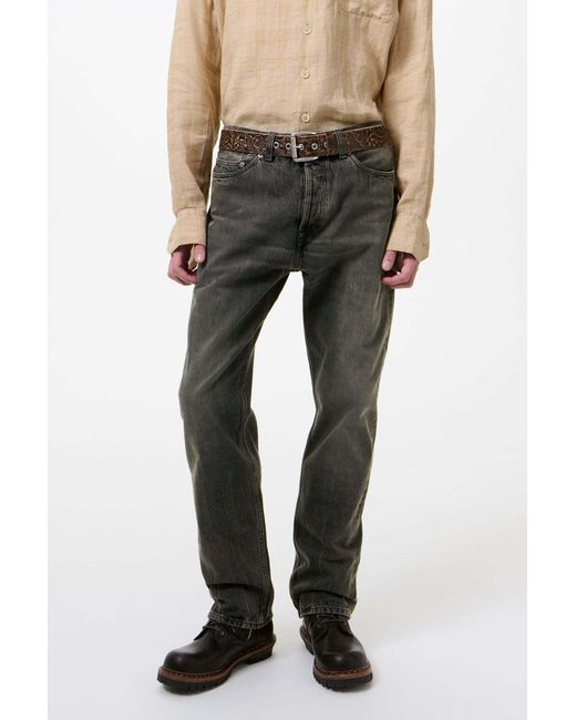 Our Legacy Gray First Cut Jeans for men