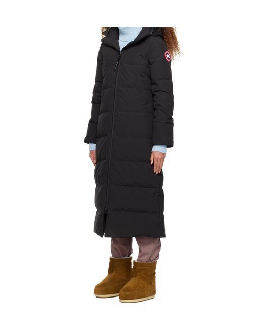 Canada Goose Black Mystique Hooded Parka