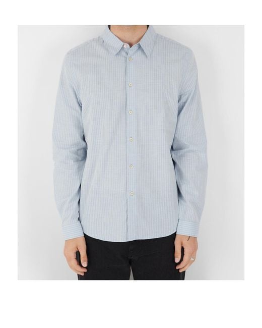 Paul Smith White Striped Shirt for men