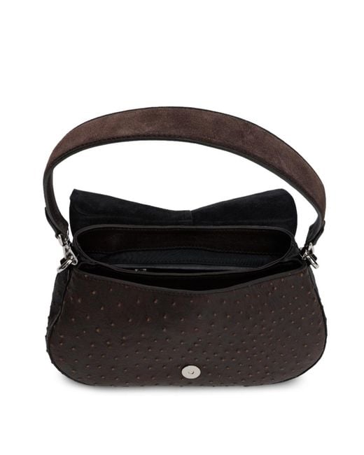 Gianni Chiarini Black Flap Shoulder Bag