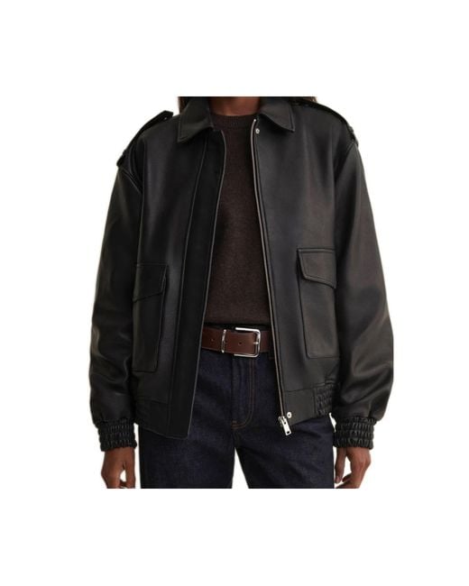 Arma Black Astra Leather Jacket