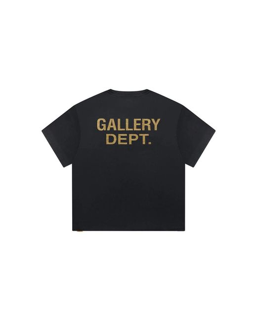 GALLERY DEPT. Black T-Shirts & Vests for men