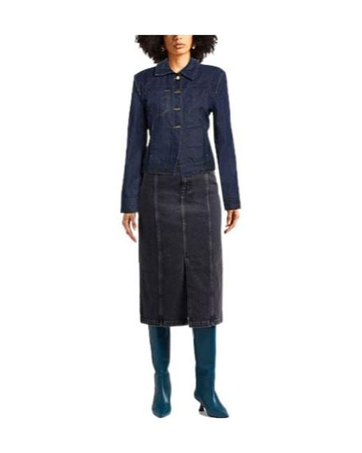 Jacquemus Blue Dark Denim Jacket