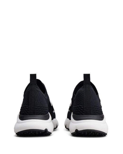Tod's Black Kate Knitted Slip-On Sneakers