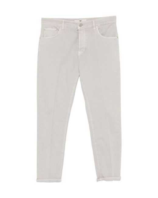 Pt Pantaloni White Pt Torino Slim-Fit Jeans for men