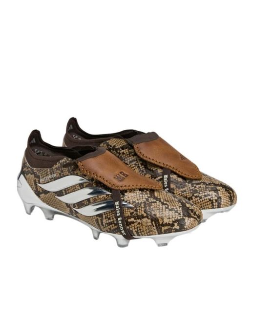 Adidas Brown X Wales Bonner Predator Elite Fold-Over Tongue Firm Ground Football Boots for men