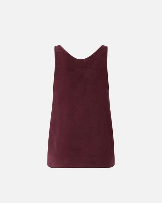 Pinko Red Sleeveless Vest Top