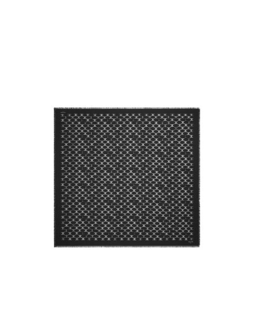 Céline Black Square Cashmere Scarf