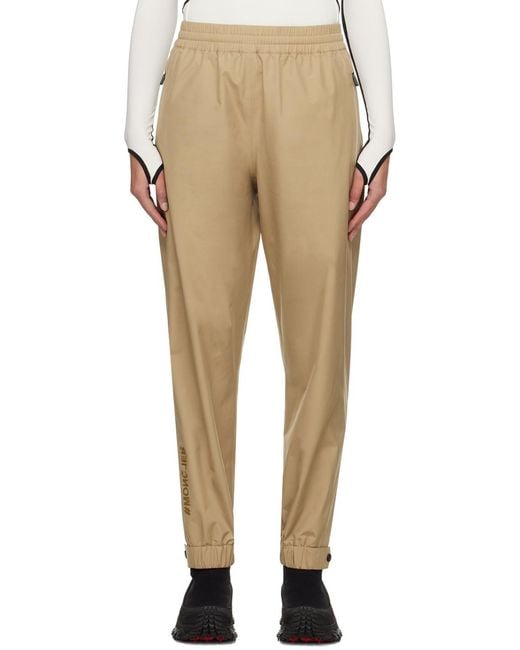 Moncler Natural Gore-Tex Trousers
