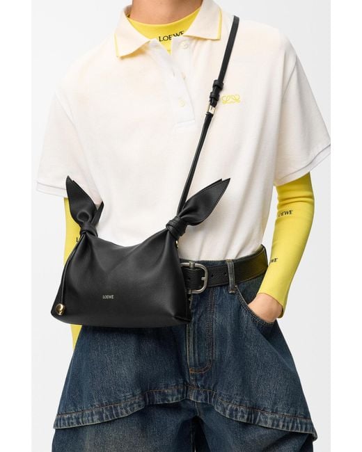 Loewe Black Mini Scarf Bag