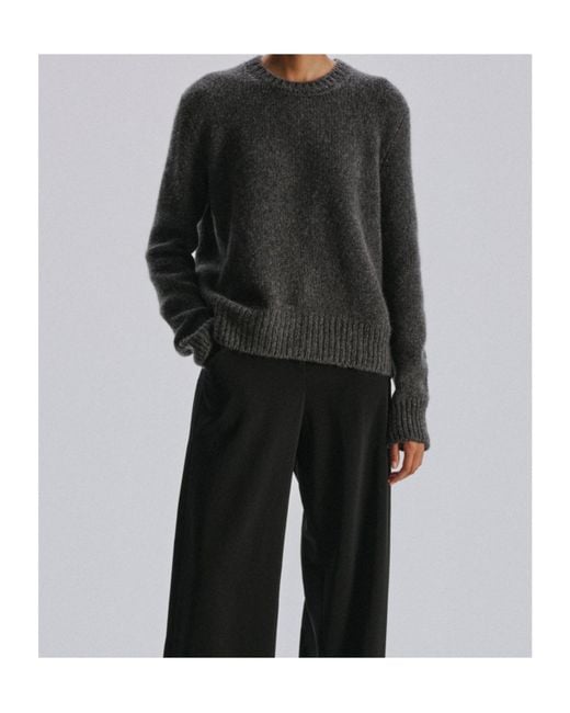 The Row Gray Long-Sleeved Sweater