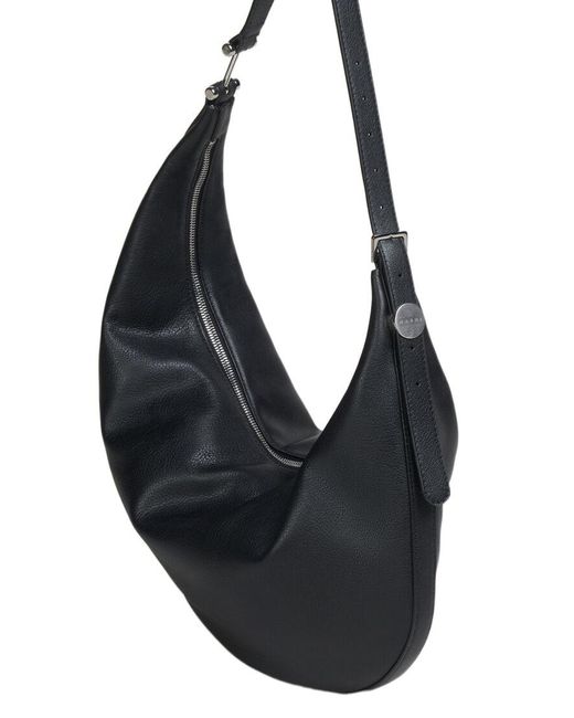 Marni Black Dot Small Hobo Bag
