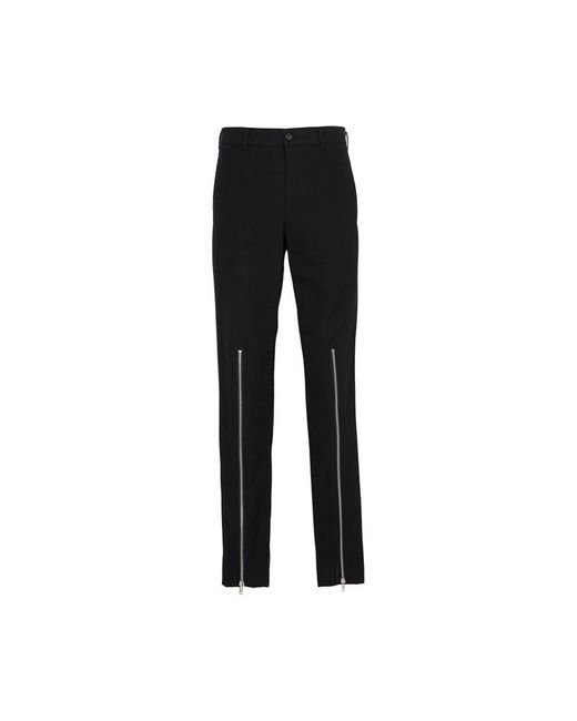 Comme des Garçons Black Comme Des Garçons Homme Plus Zip Detailed Pants for men