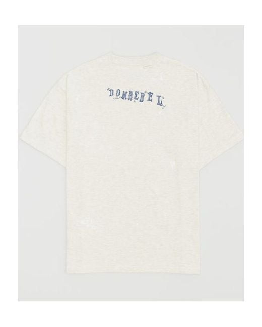 DOMREBEL White Short-Sleeved T-Shirt for men