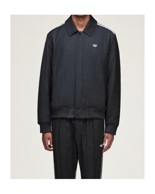 Adidas by Wales Bonner Blue Adidas X Wales Bonner Wool Jacket for men