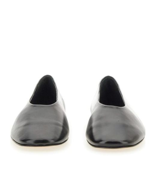 Aeyde Black Aeydē Ballerina Kirsten Flats