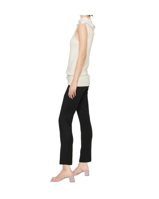 P.A.R.O.S.H. Gray Mid-Rise Tapered Virgin Wool Trousers