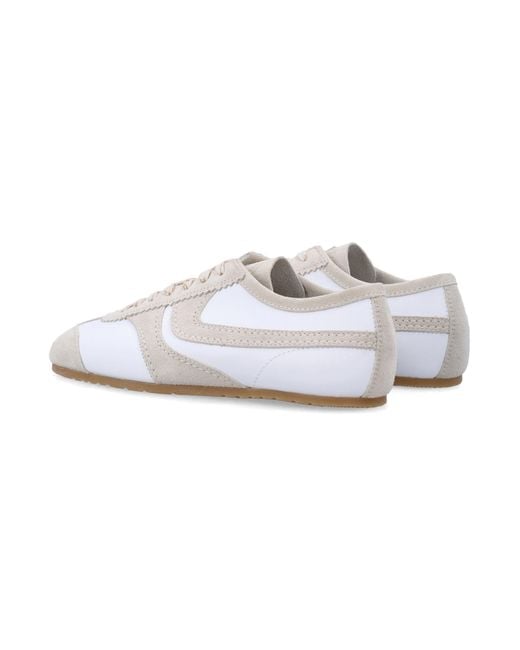 Dries Van Noten White Lace-Up Sneakers for men