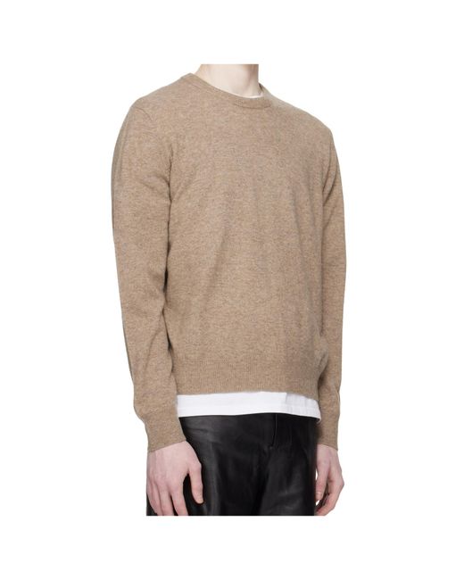 Entire studios Natural Knit Crewneck Sweater for men