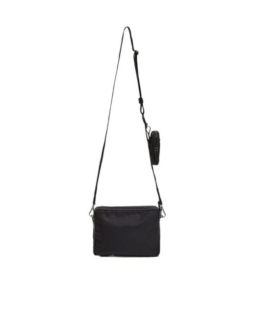 Prada White Logo Cross-Body Bag for men