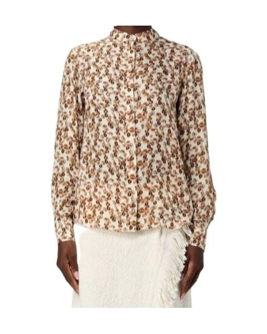 Isabel Marant Natural Printed Shirt