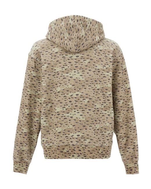 Stampd Gray Camo Hooded Sweater for men