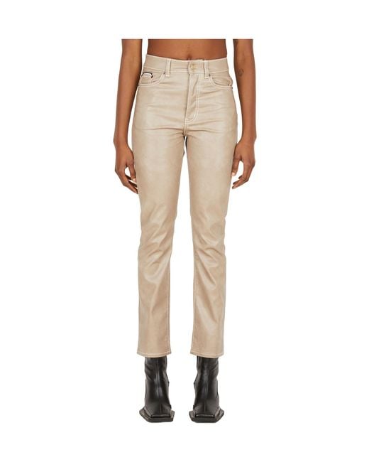 Eytys Natural Belt Loop Belt Casual Pants