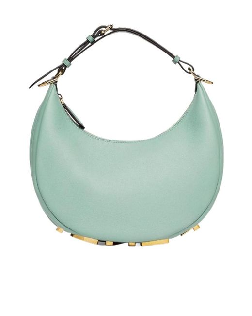 Fendi Green Mint Leather Bag