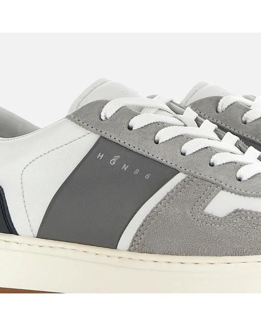 Hogan White H-Tv Sneakers for men