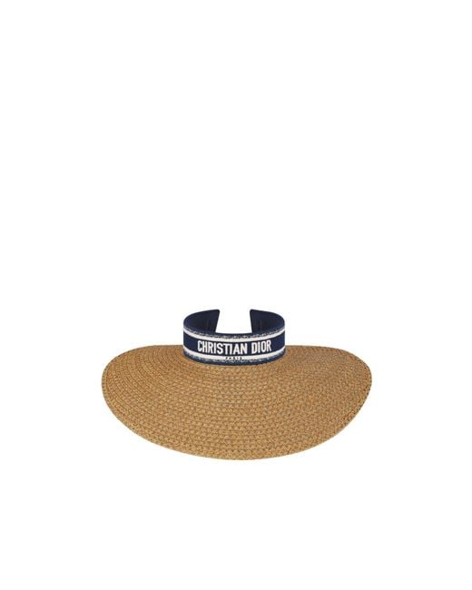 Dior Metallic Iviera D-Ocean Visor With Mitzah