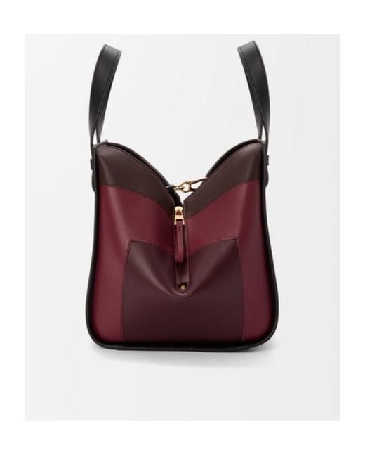 Loewe Black X Albers Compact Hammock Bag