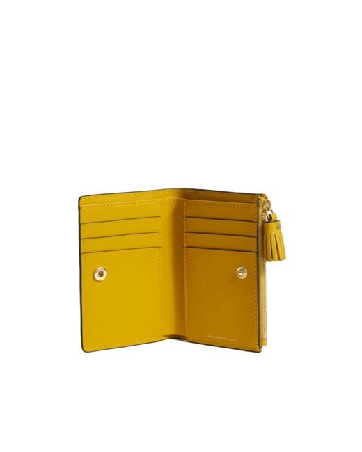 Anya Hindmarch Yellow Anya Brands Coco Pops Folding Wallet
