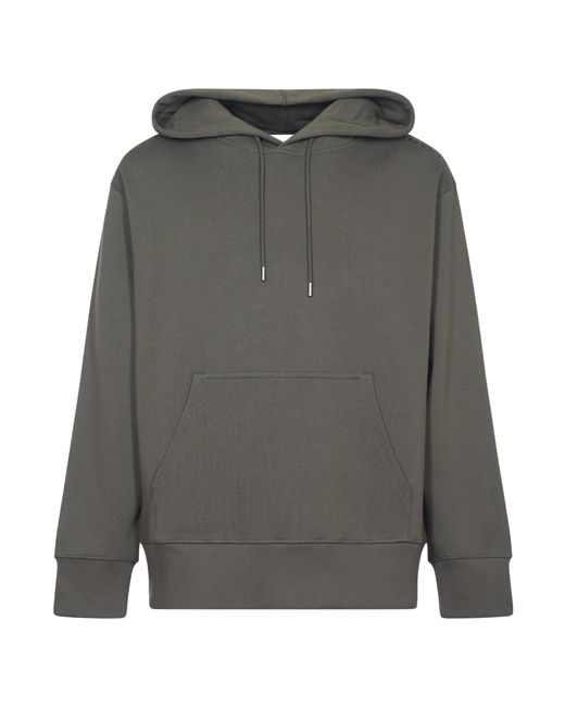 Etudes Studio Gray Hooded Sweater for men