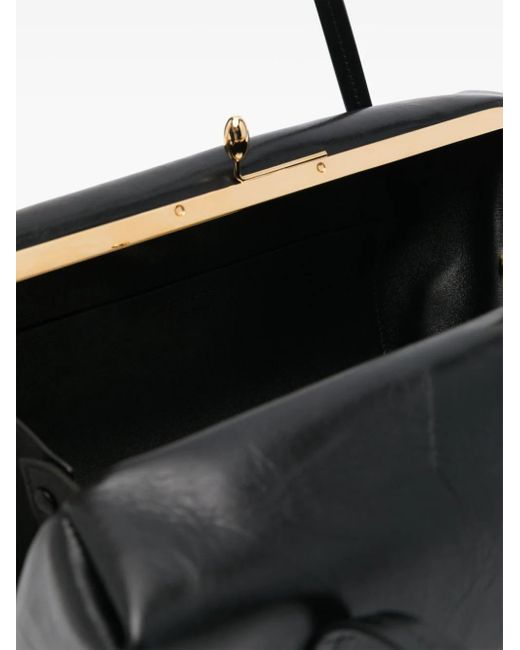 Jil Sander Black Goji Pillow Medium Shoulder Bag