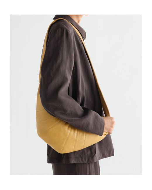 Lemaire Metallic Knotted Hobo Shoulder Bag
