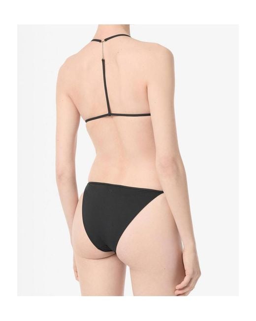 Tom Ford White T Triangle Bikini Set Beachwear