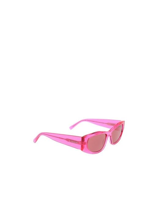 Givenchy Pink Eyewear Cat Eye Frame Sunglasses