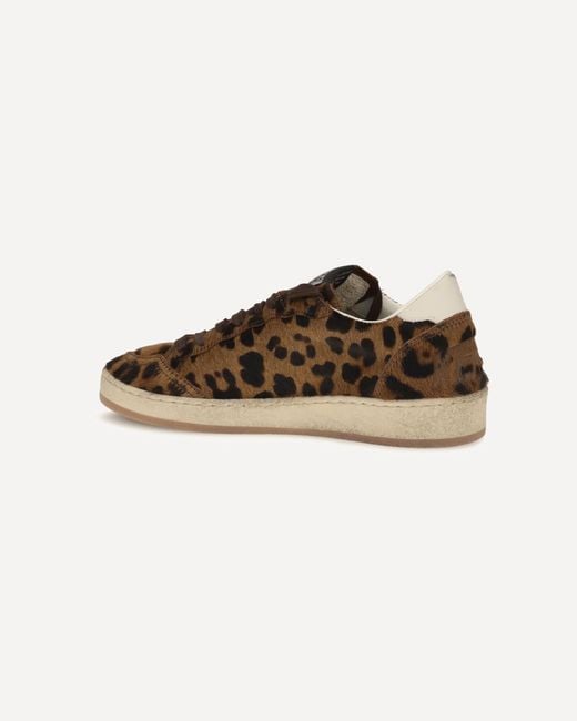 Golden Goose Deluxe Brand Brown Ball Star Low-Top Sneakers