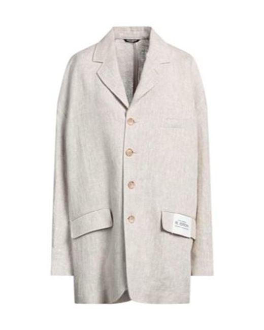 Dolce & Gabbana White Minimalist Singlebreasted Blazer