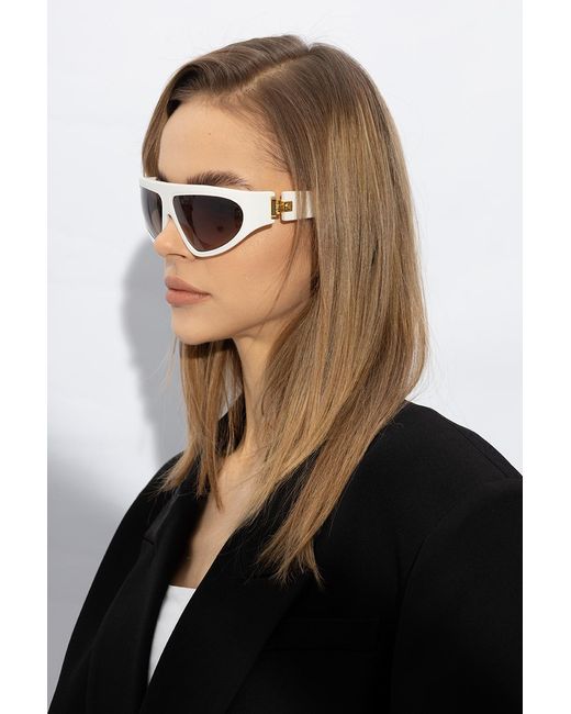 Balmain White Eyewear B Escape Sunglasses for men