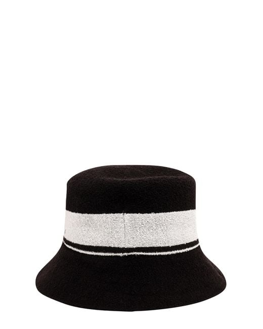 Kangol Black Hat for men