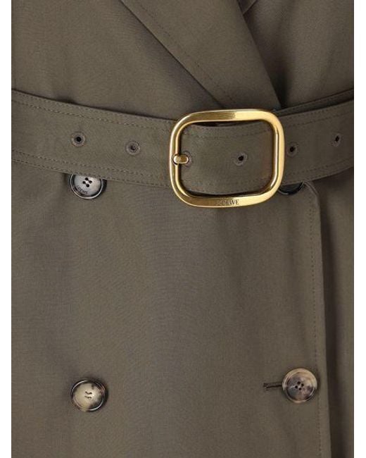 Loewe Multicolor Double Breasted Belted Trench Coat