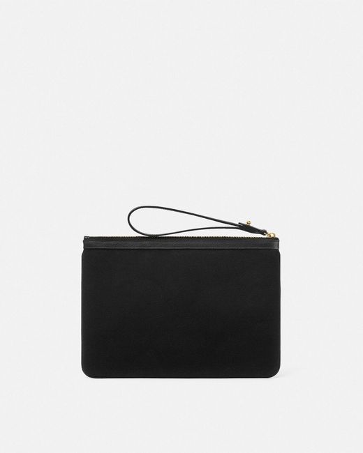Versace Black Medusa Zipped Pouch
