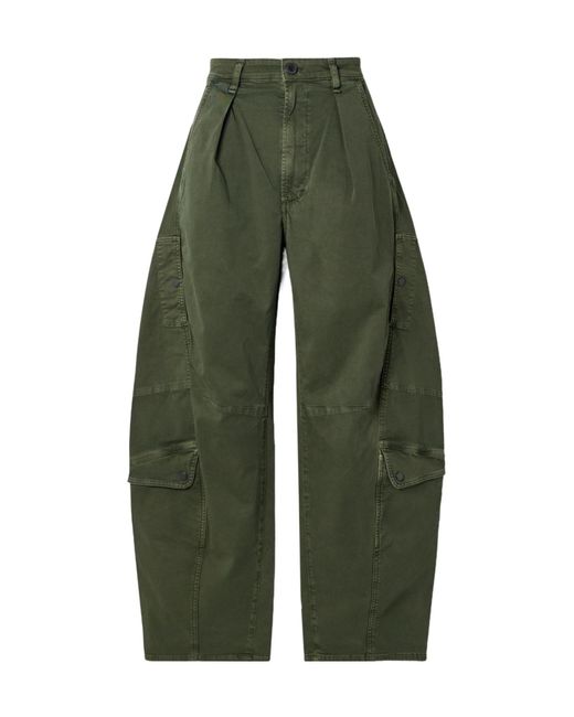 Citizens of Humanity Green Casual Pants With Belt Loops