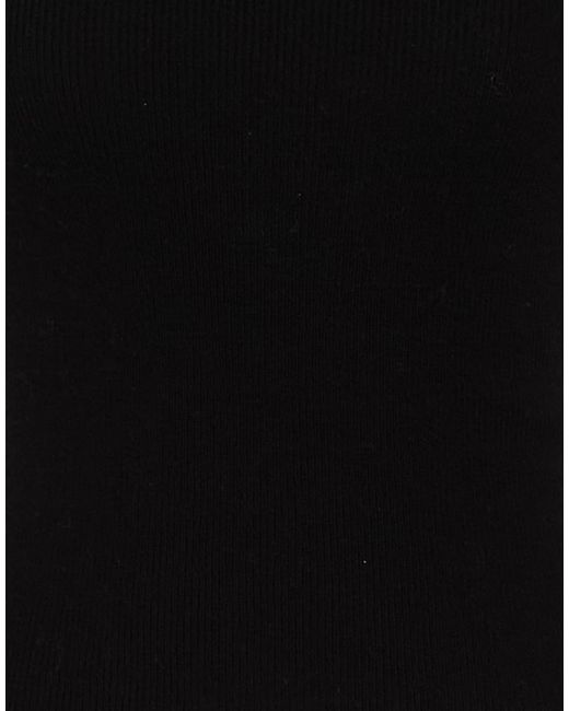 Max Mara Black Solid Color One-Shoulder Tops