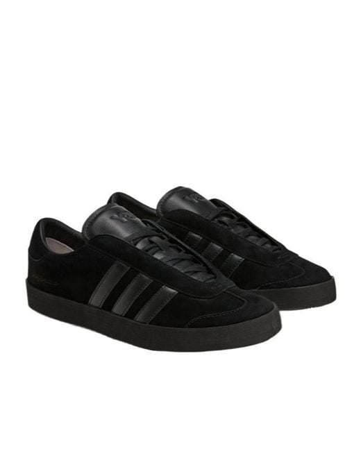 Y-3 Black Gazelle Low-Top Sneakers for men